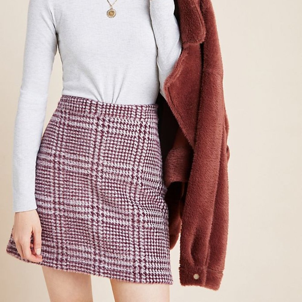 Gregoria Textured Mini Skirt